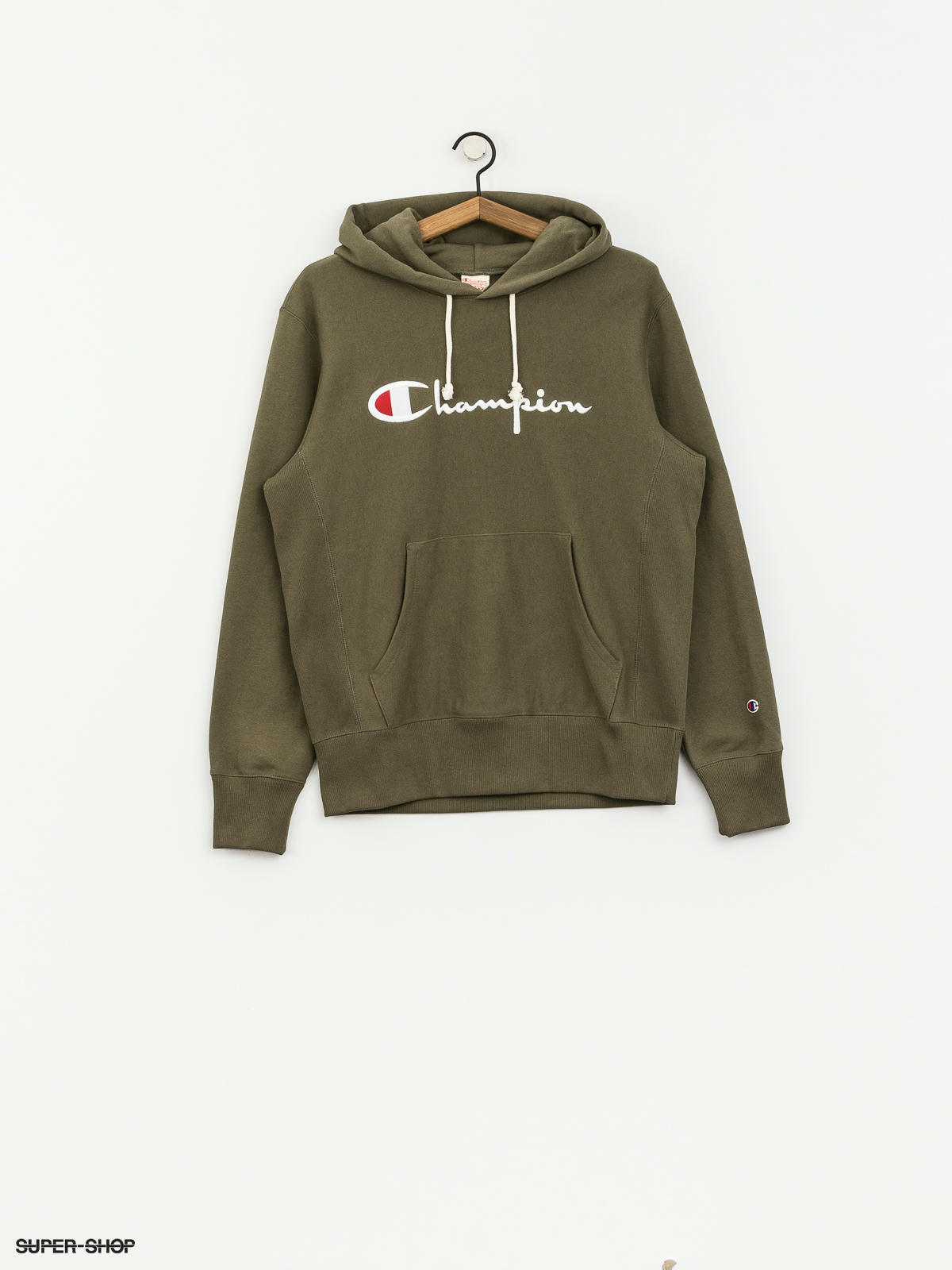 Champion reverse weave hoodie 2025 olive