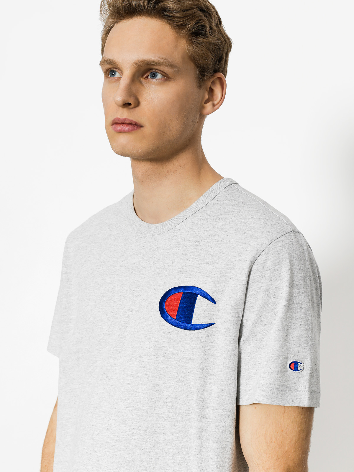 Champion T-shirt Crewneck T Shirt (loxgm)