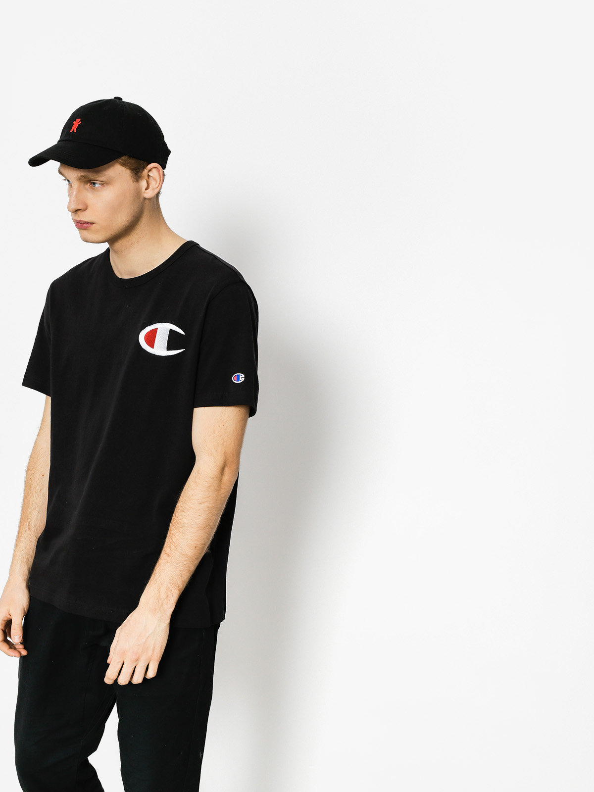 Champion T-shirt Crewneck T Shirt (nbk)