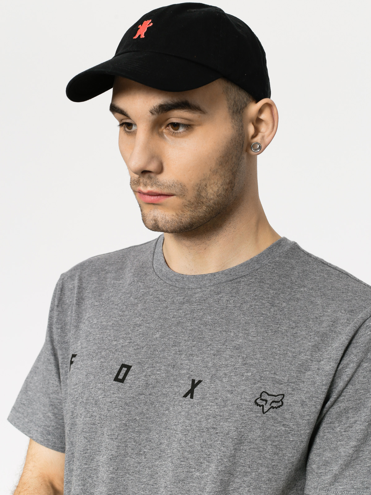 Fox T-shirt Agent Airline (htr drk gry)