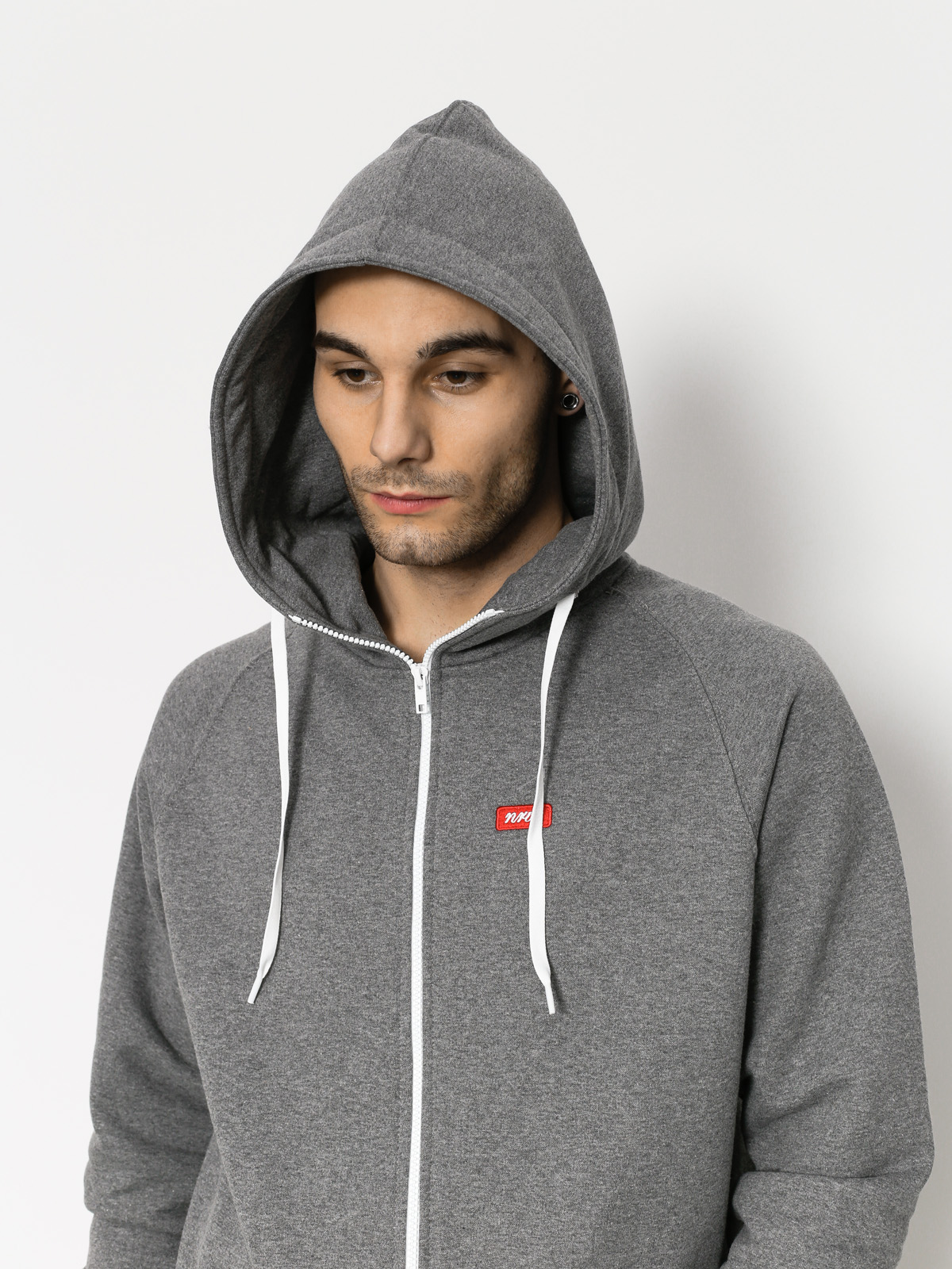 Nervous Hoodie Script ZHD (grey)