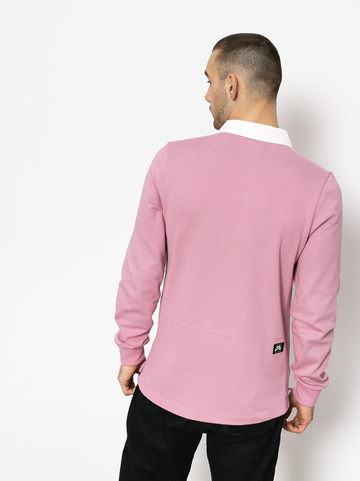 Nike SB Longsleeve Dry Top Rugby (elemental pink/white)