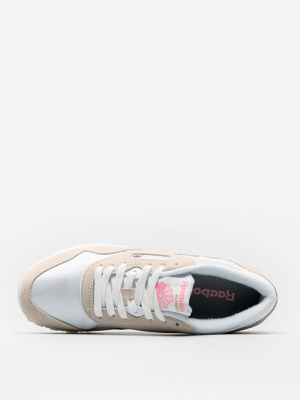 Reebok Sneakers Classic Nylon Wmn (white/light grey)