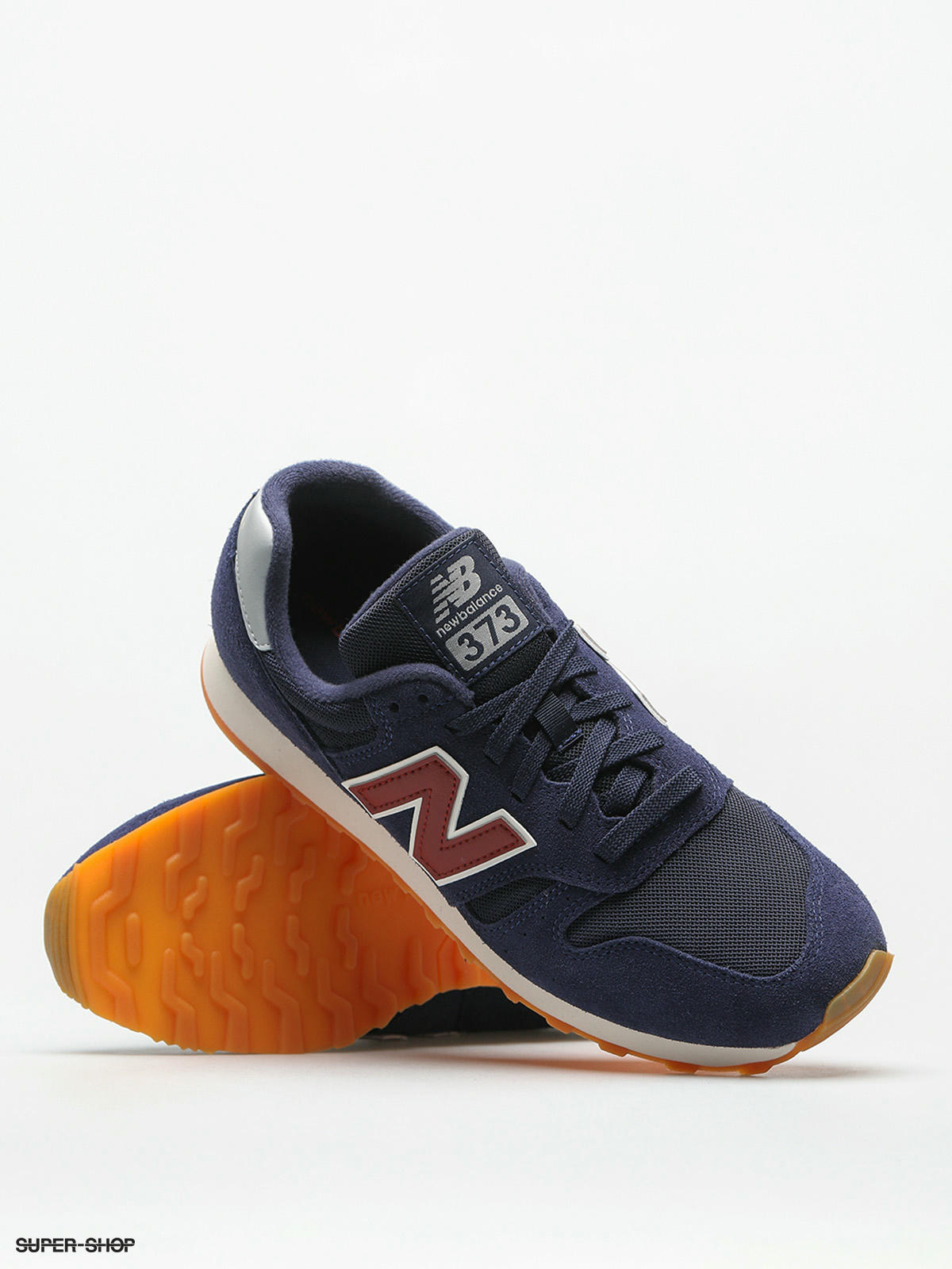 new balance navy and red