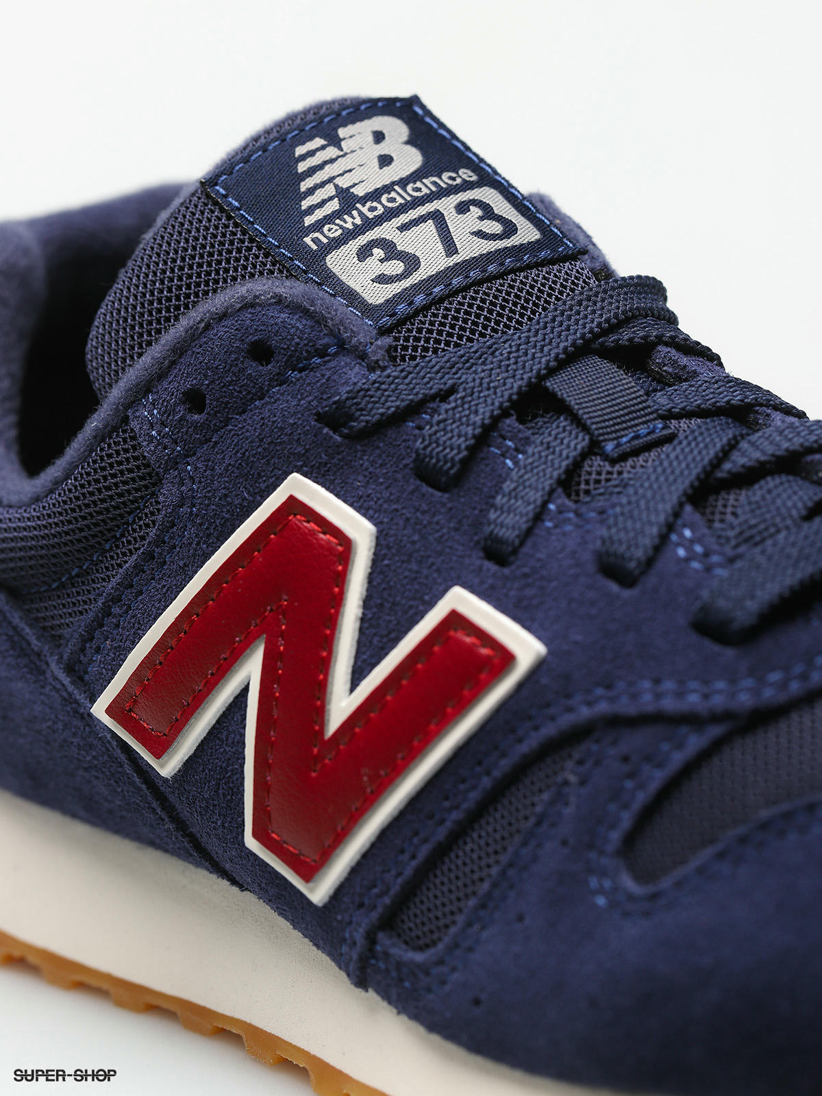 new balance 373 navy and red