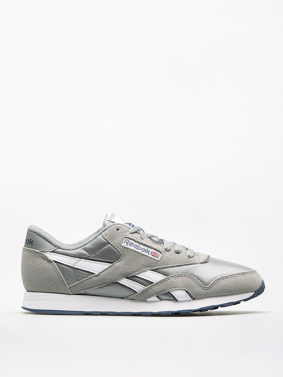 Reebok Shoes Cl Nylon (platinum/jet blue)