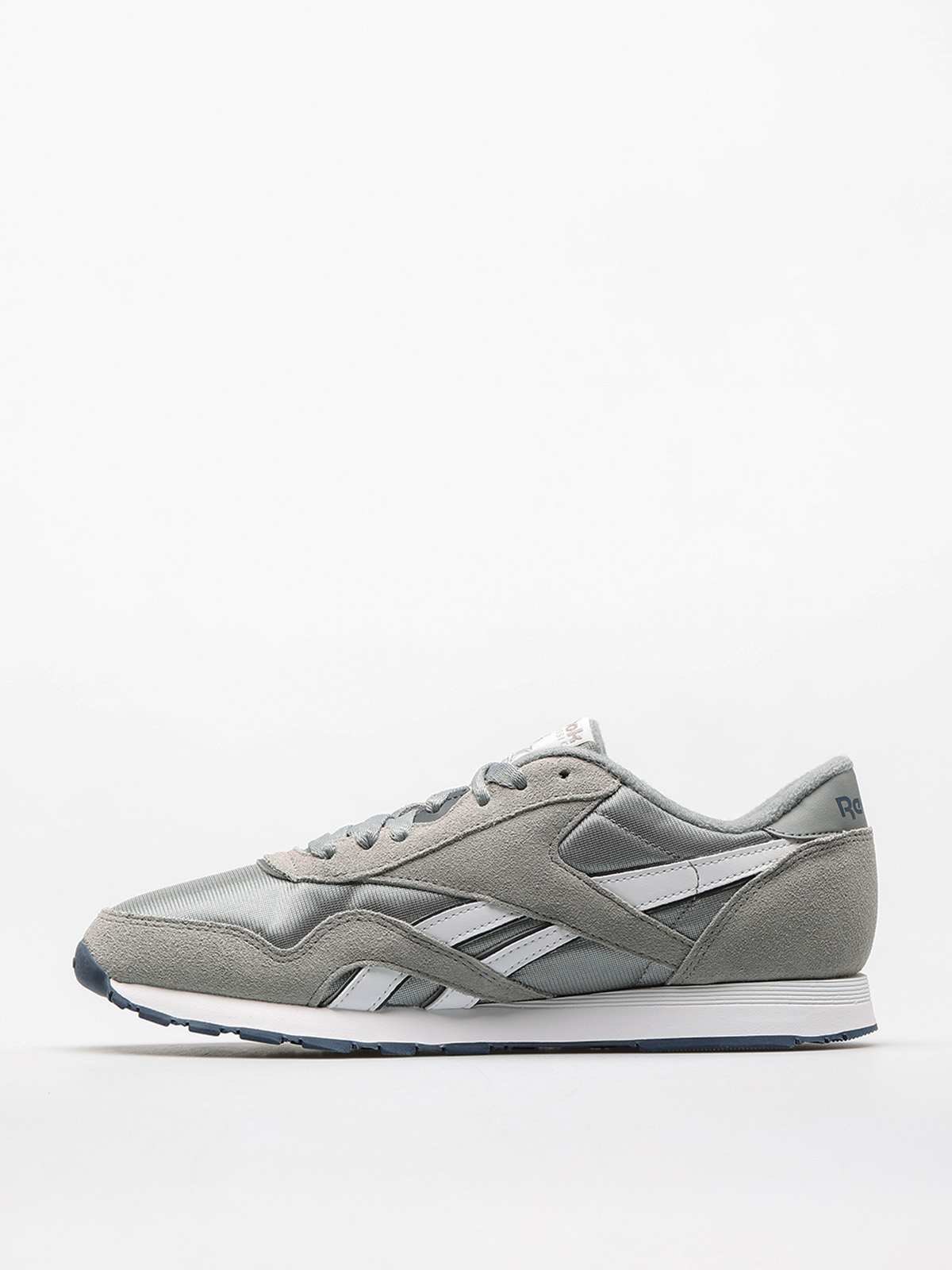 Reebok Shoes Cl Nylon (platinum/jet blue)