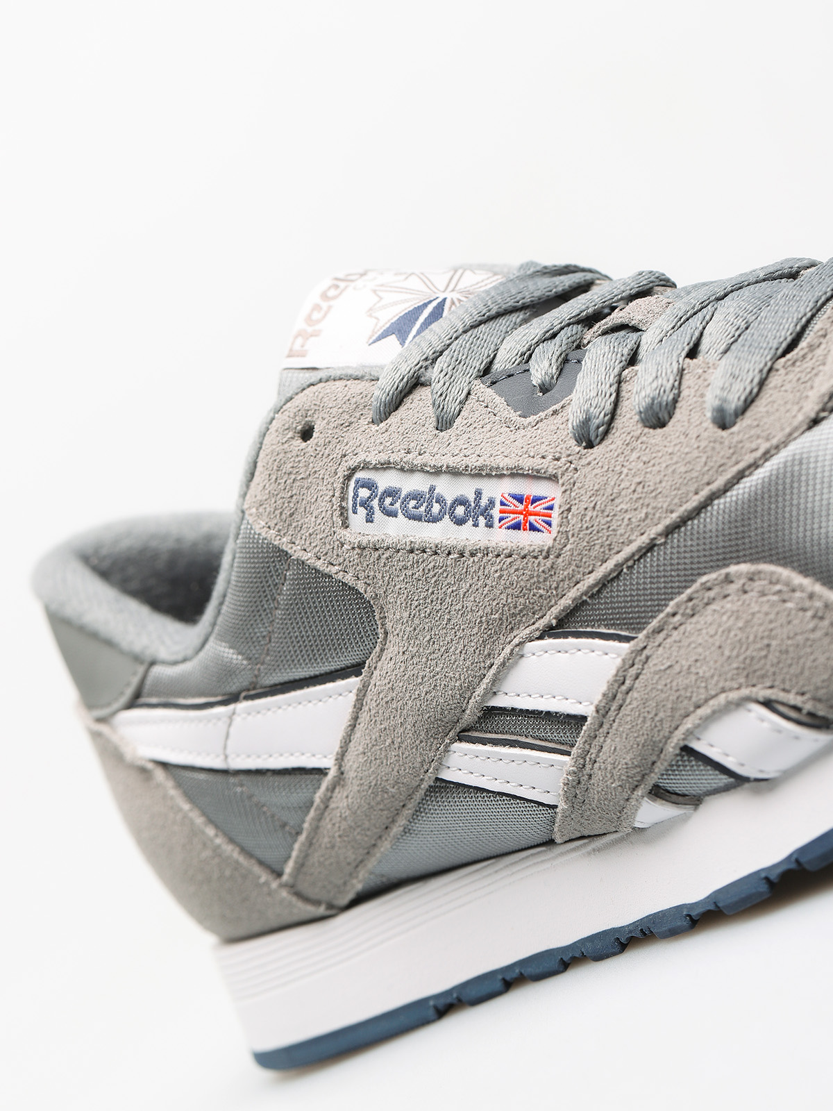 Reebok Shoes Cl Nylon (platinum/jet blue)