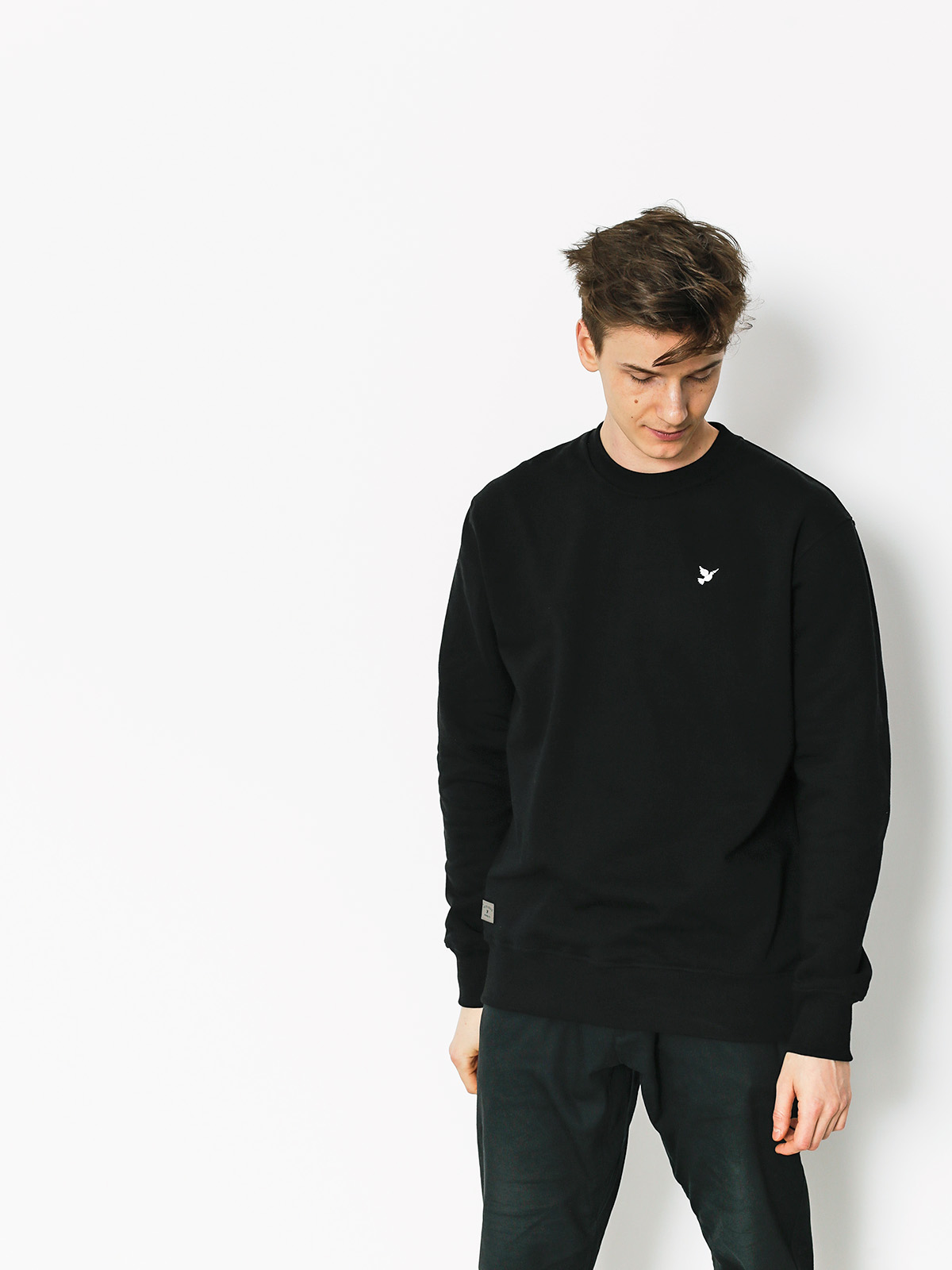 Nervous Sweatshirt Icon (black)