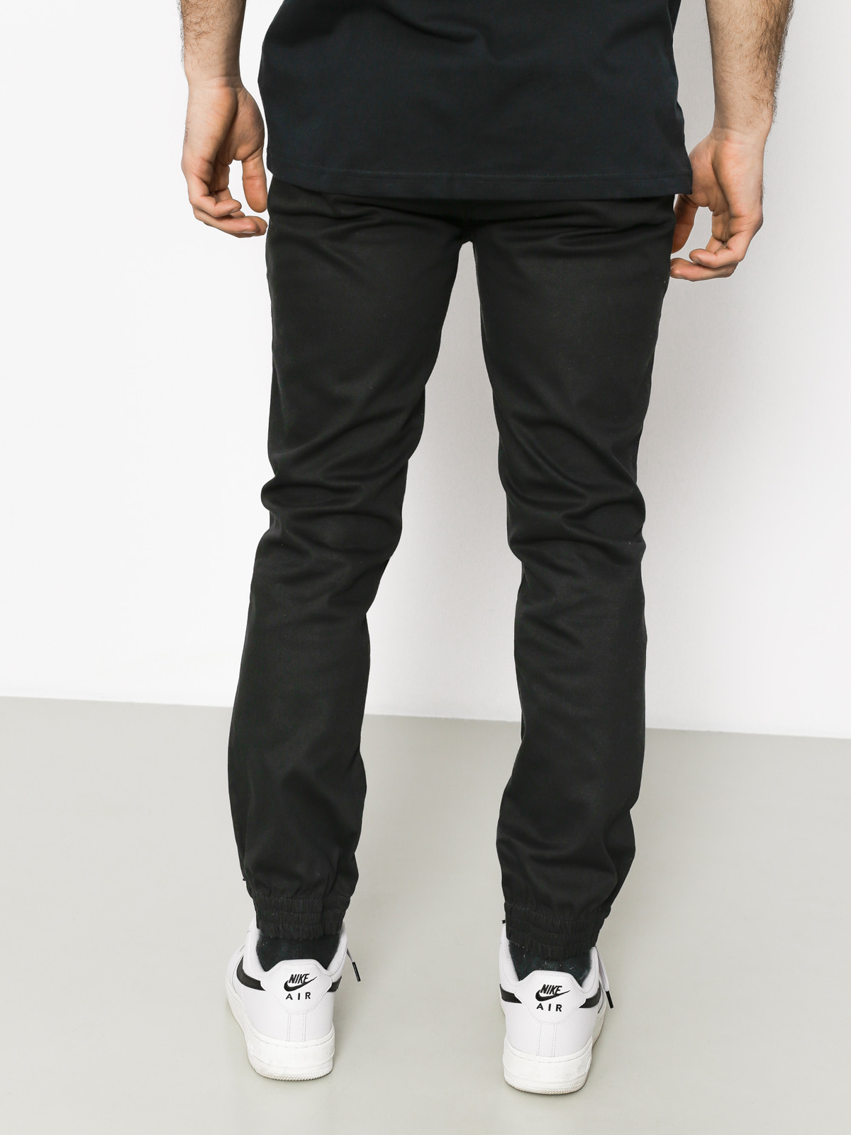 【関税&送料込】Genny Trousers Black MOKEWEN Men's Techwear Straps Ribbon Bandage Tassels Elastic