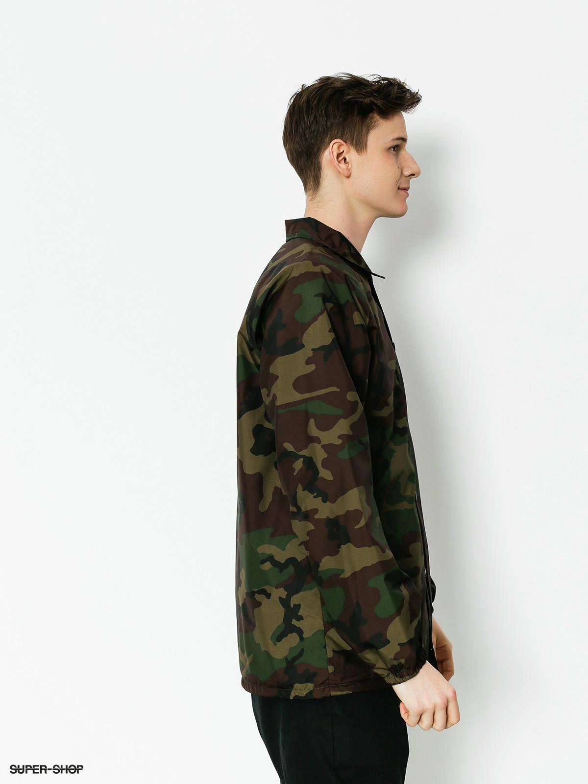 Vans camo hotsell jacket mens