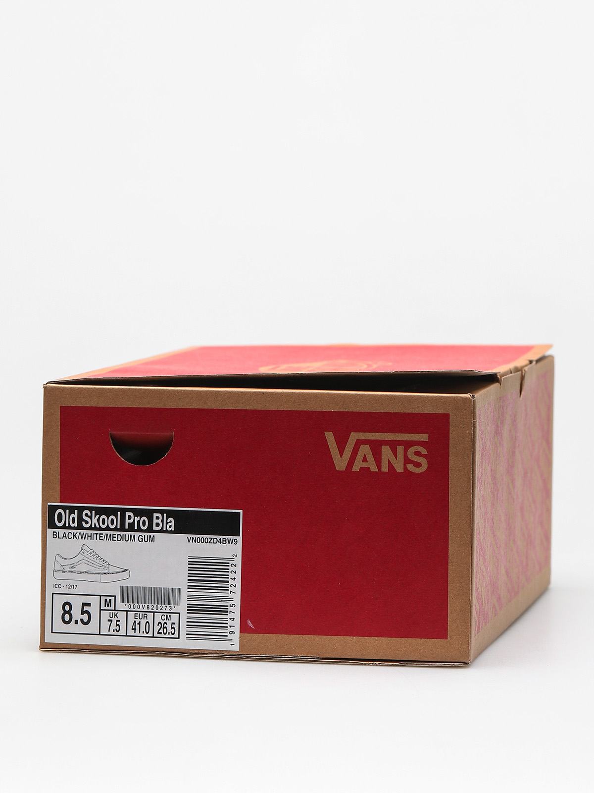 Vans Shoes Old Skool Pro (black/white/medium/gum)