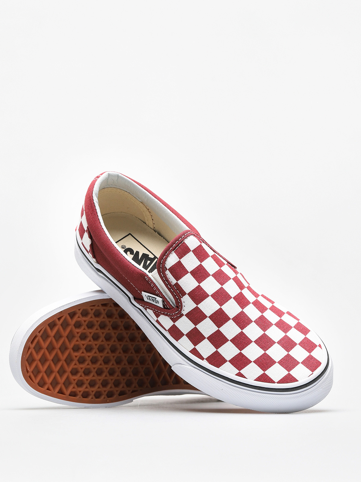 apple butter checkerboard vans