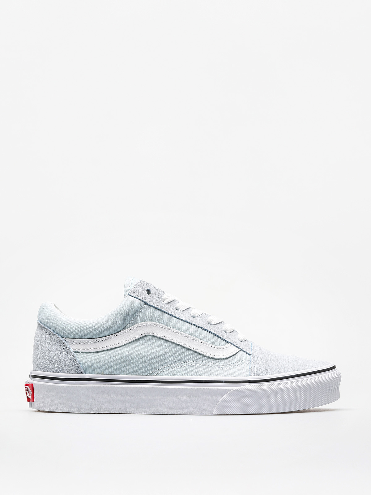 vans old skool baby blue true white