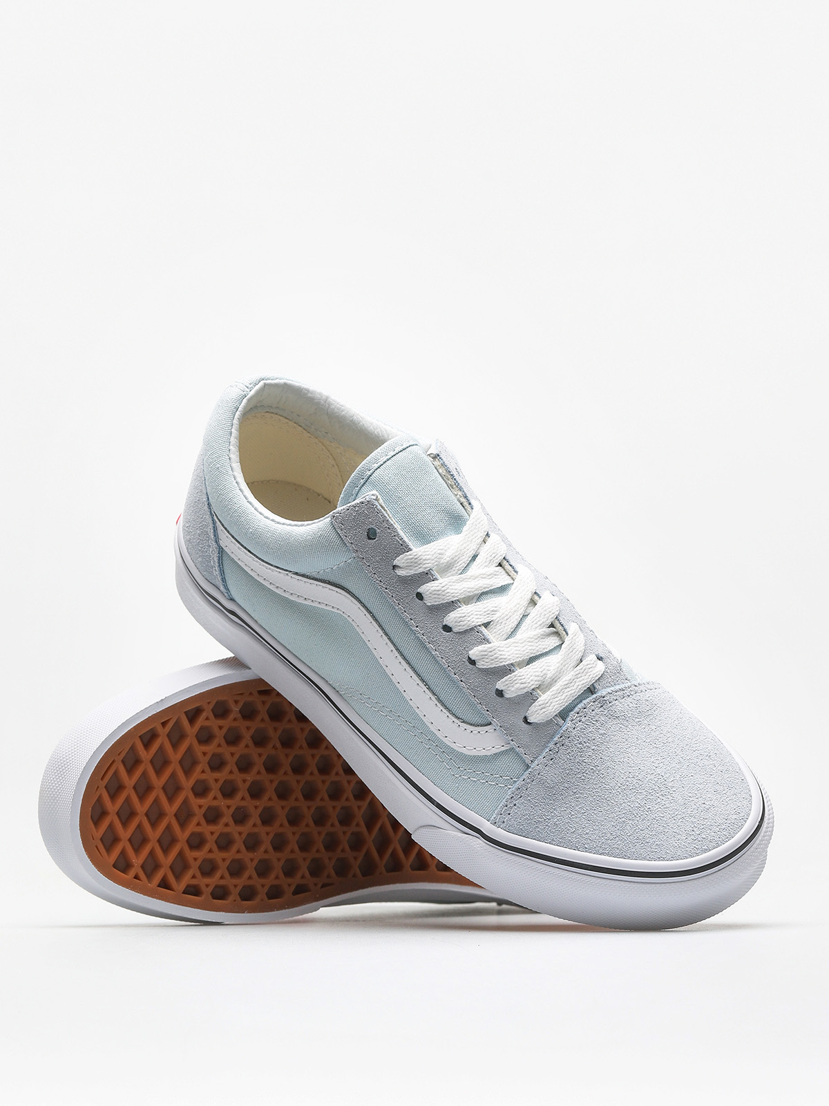 baby blue vans old skool