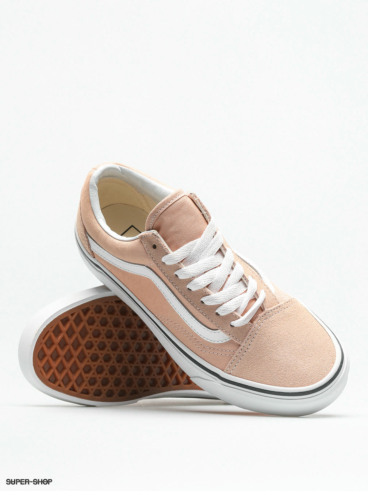 Vans old skool frappe sale & true white skate shoes