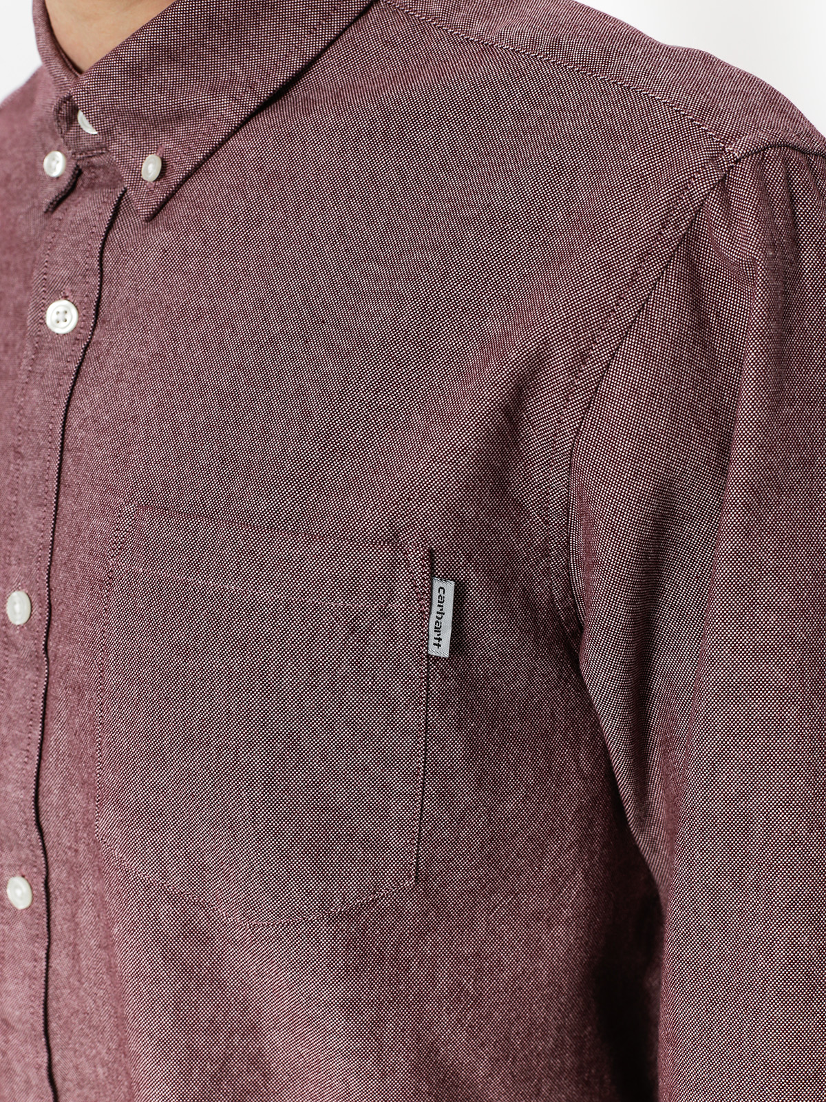 Carhartt Shirt Dalton (chianti/sandy rose)