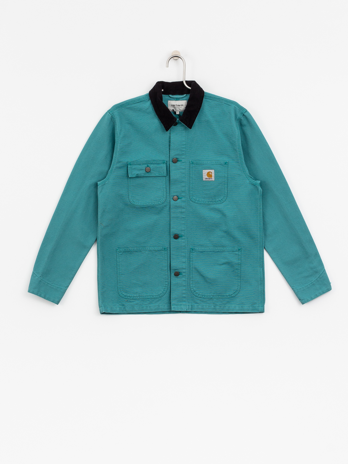Carhartt Jacket Michigan Chore Coat (soft teal/dark navy)