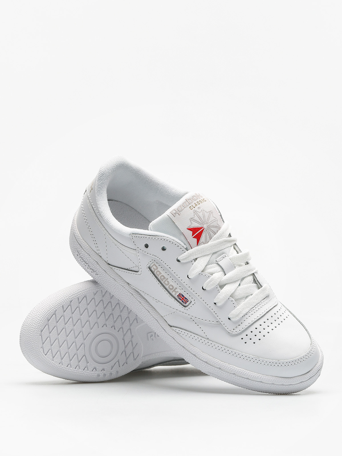 Reebok Shoes Club C 85 Wmn white (white/light grey)