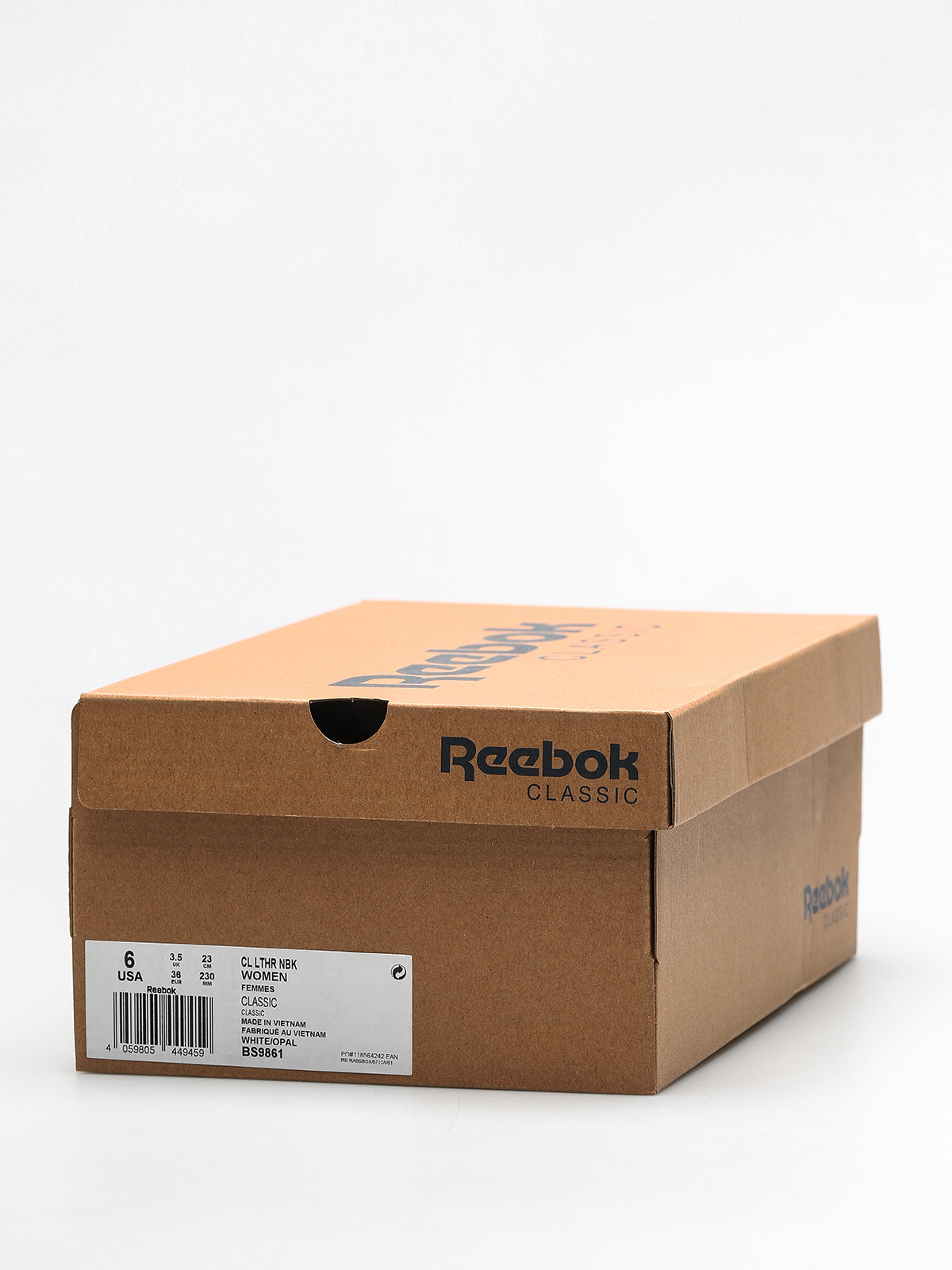 Reebok Shoes Cl Lthr Nbk Wmn (white/opal)