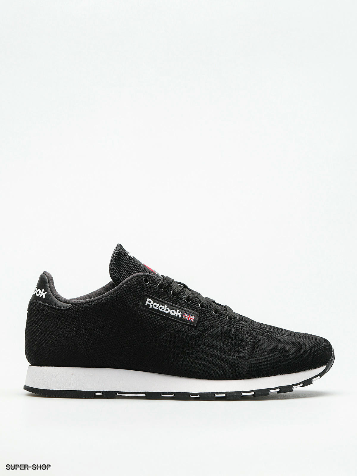 Reebok clean ultk sales trainers in black