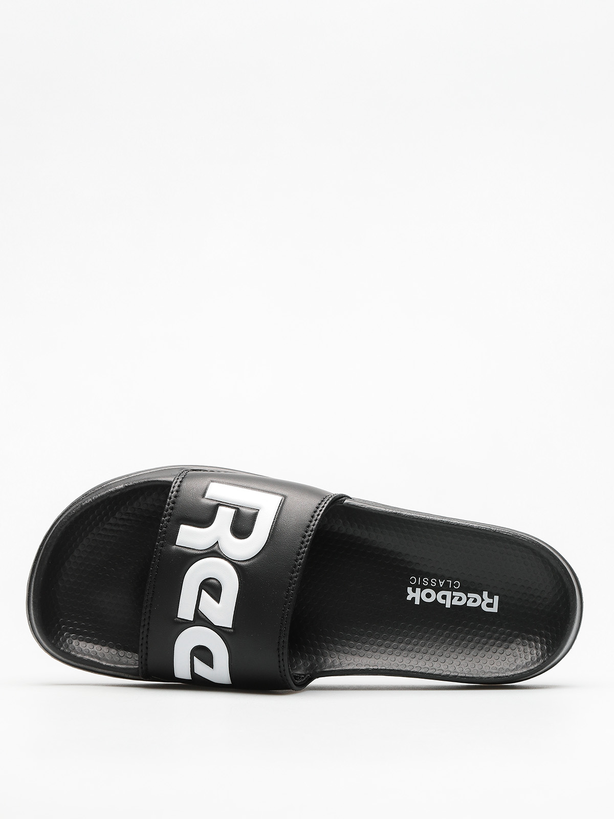 reebok sliders black