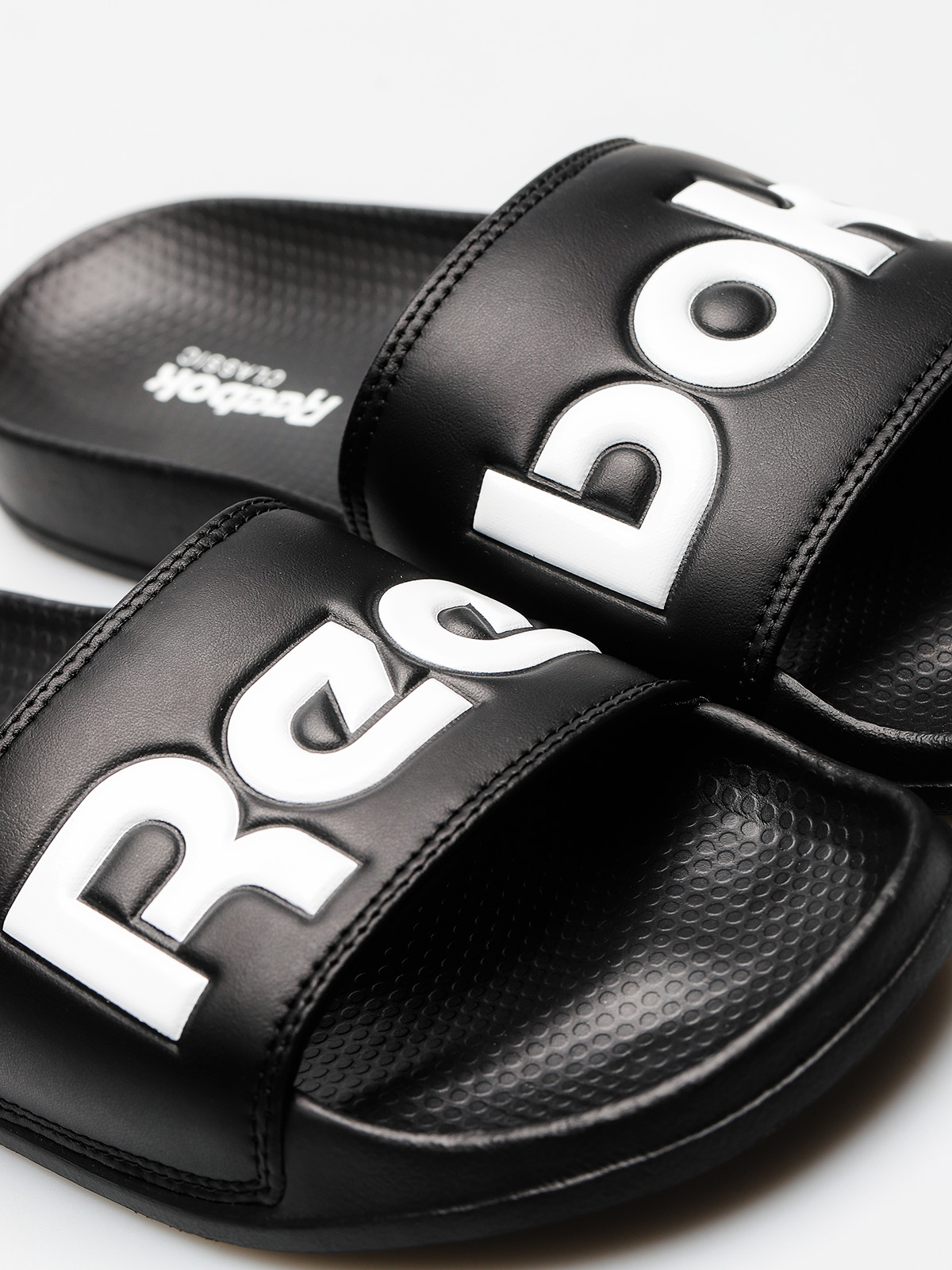 Reebok Slides Classic Slides (splt black/white)
