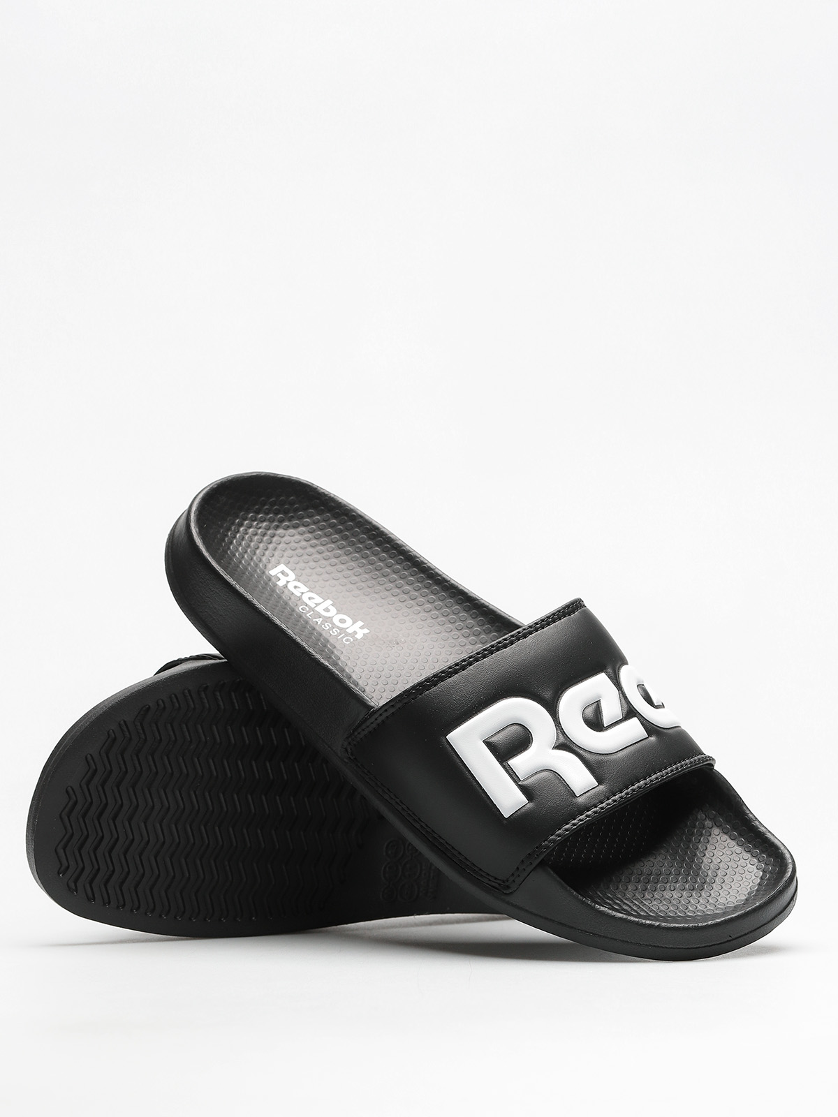 Reebok Slides Classic Slides (splt black/white)