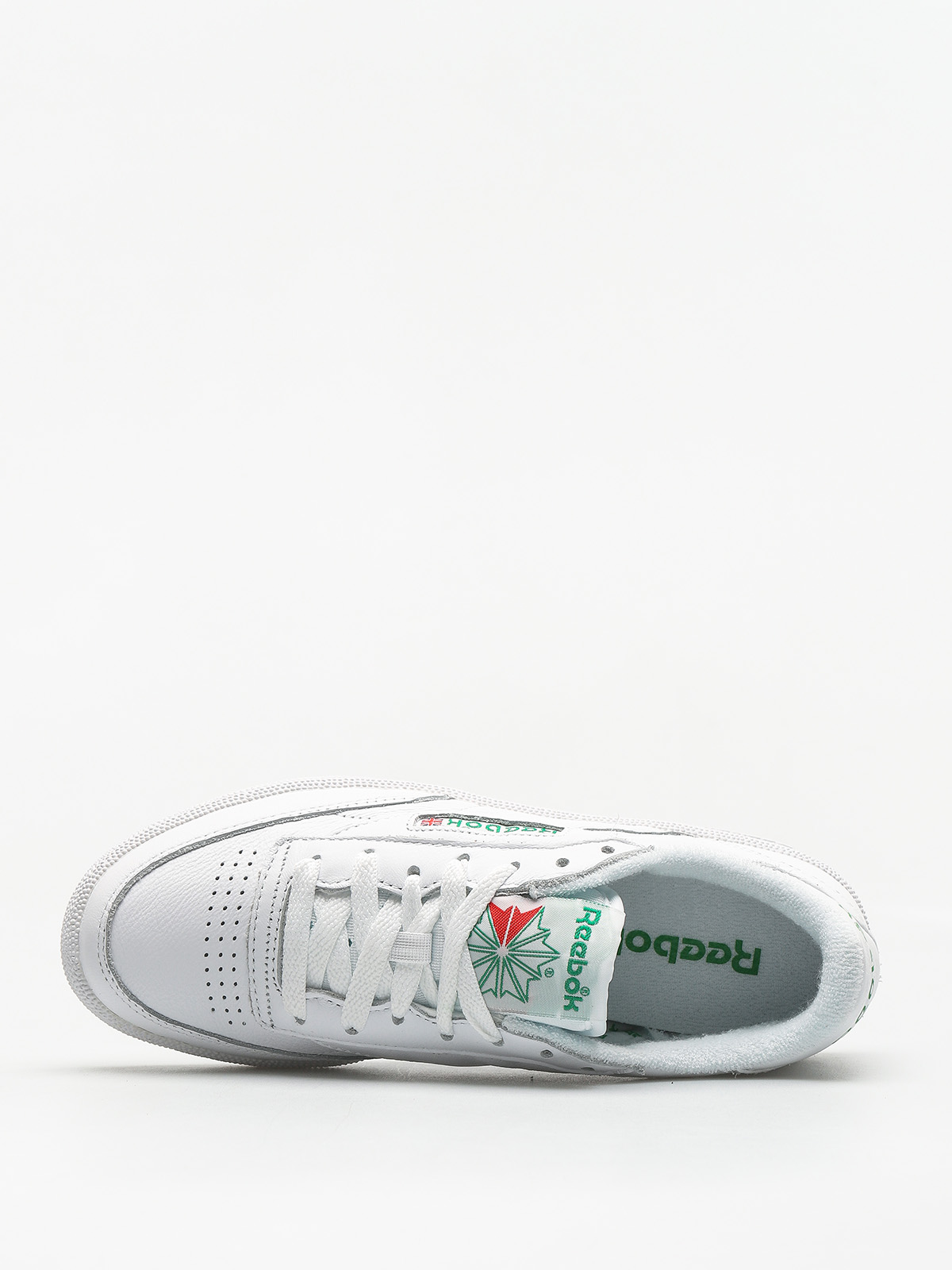 Reebok Shoes Club C 85 Archive Wmn (white/glen green/red)