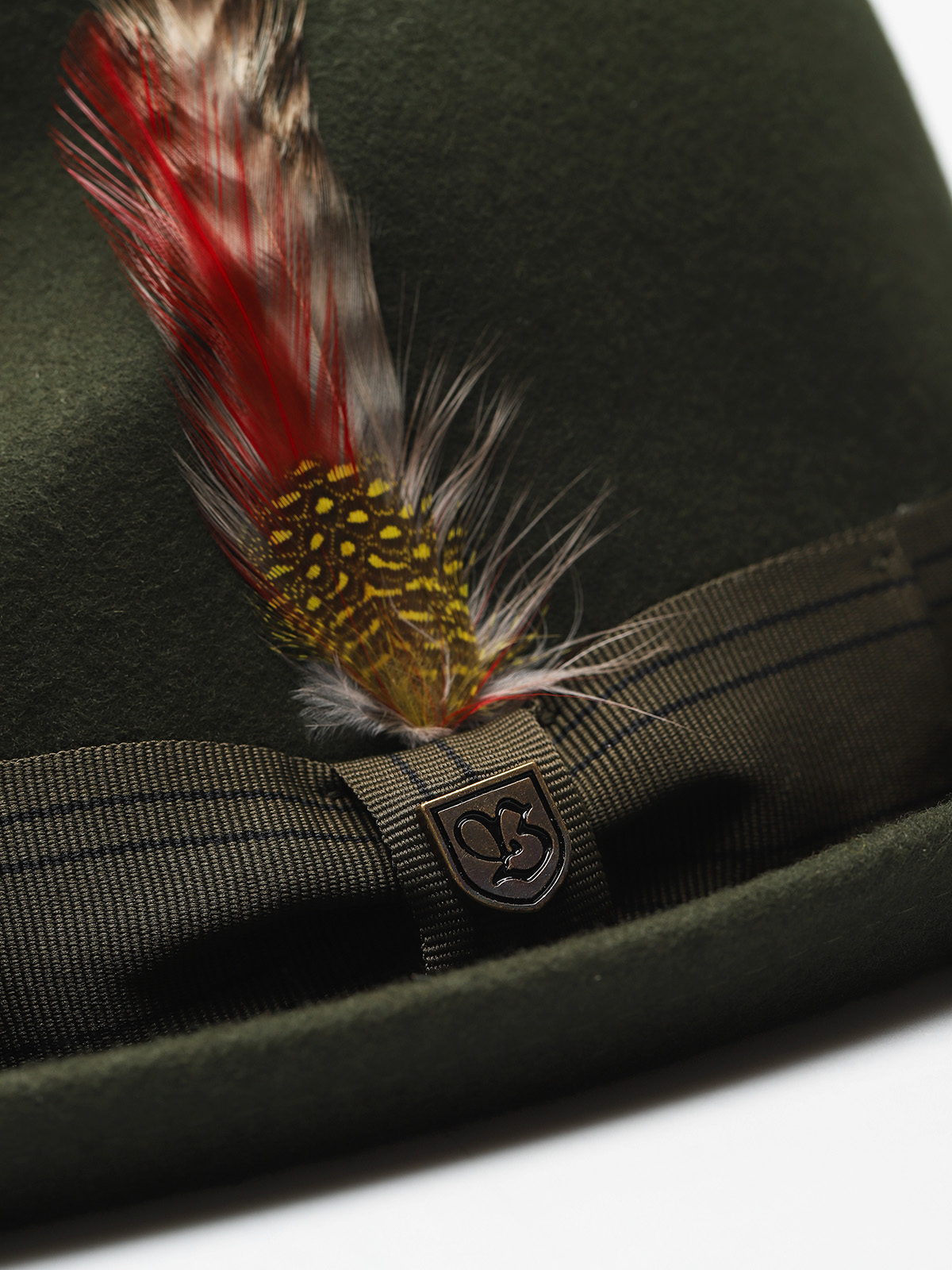 Brixton Hat Gain Fedora (moss/moss)