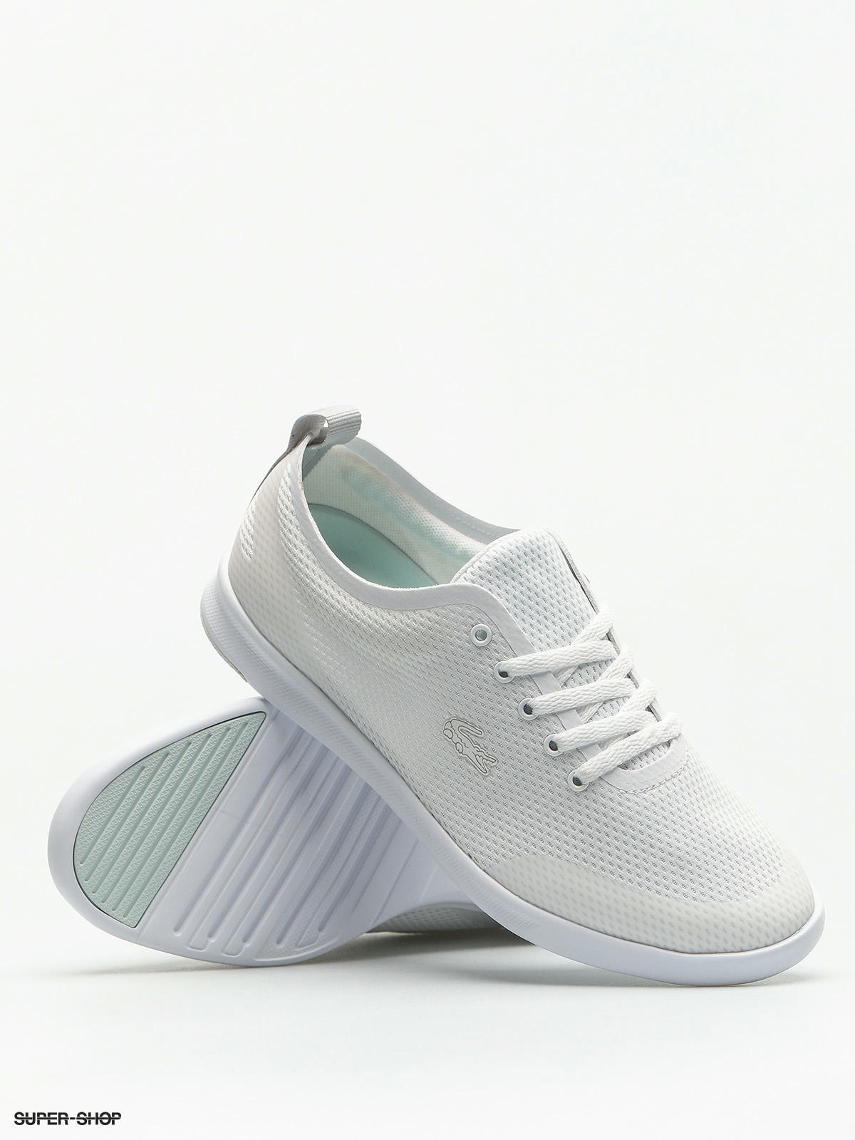 light blue lacoste shoes