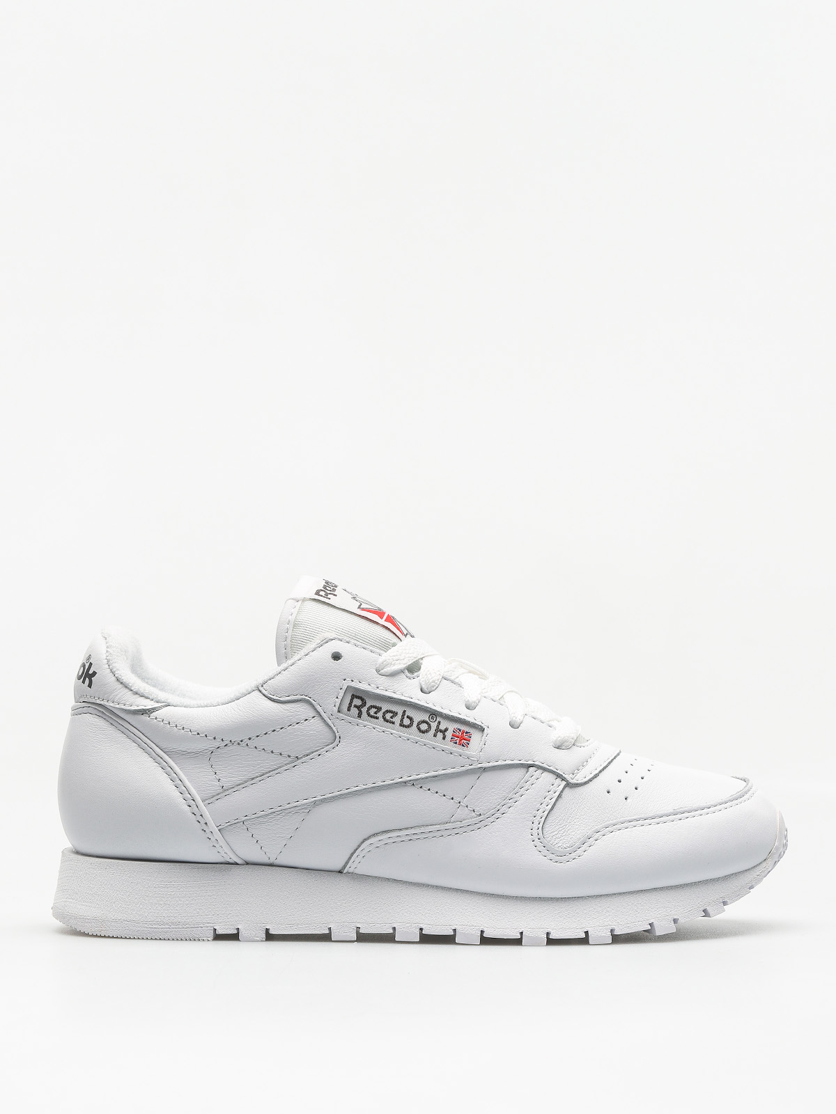 Reebok Shoes Cl Leather Wmn (white/carbon/red)