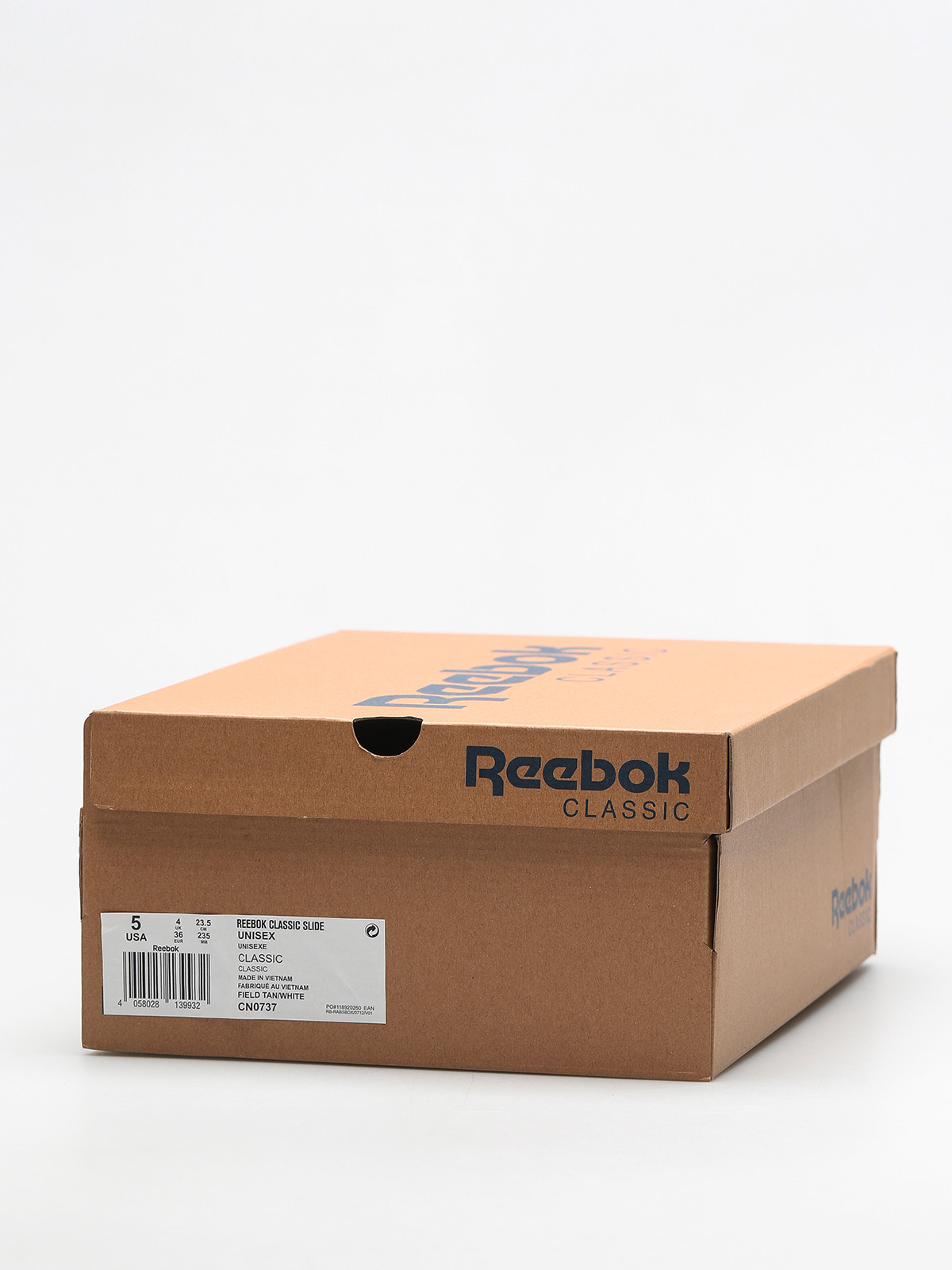 reebok flip flops white