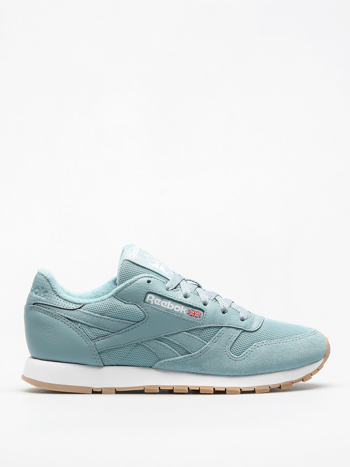 Reebok Shoes Cl Leather Estl Wmn (whisper teal/white)