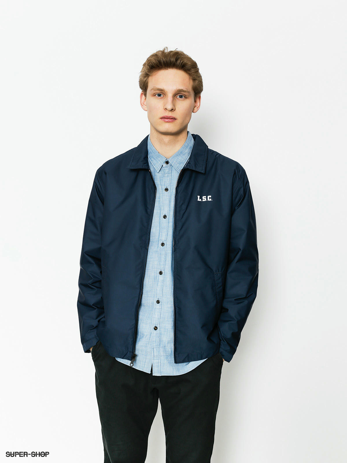 levis navy blue jacket