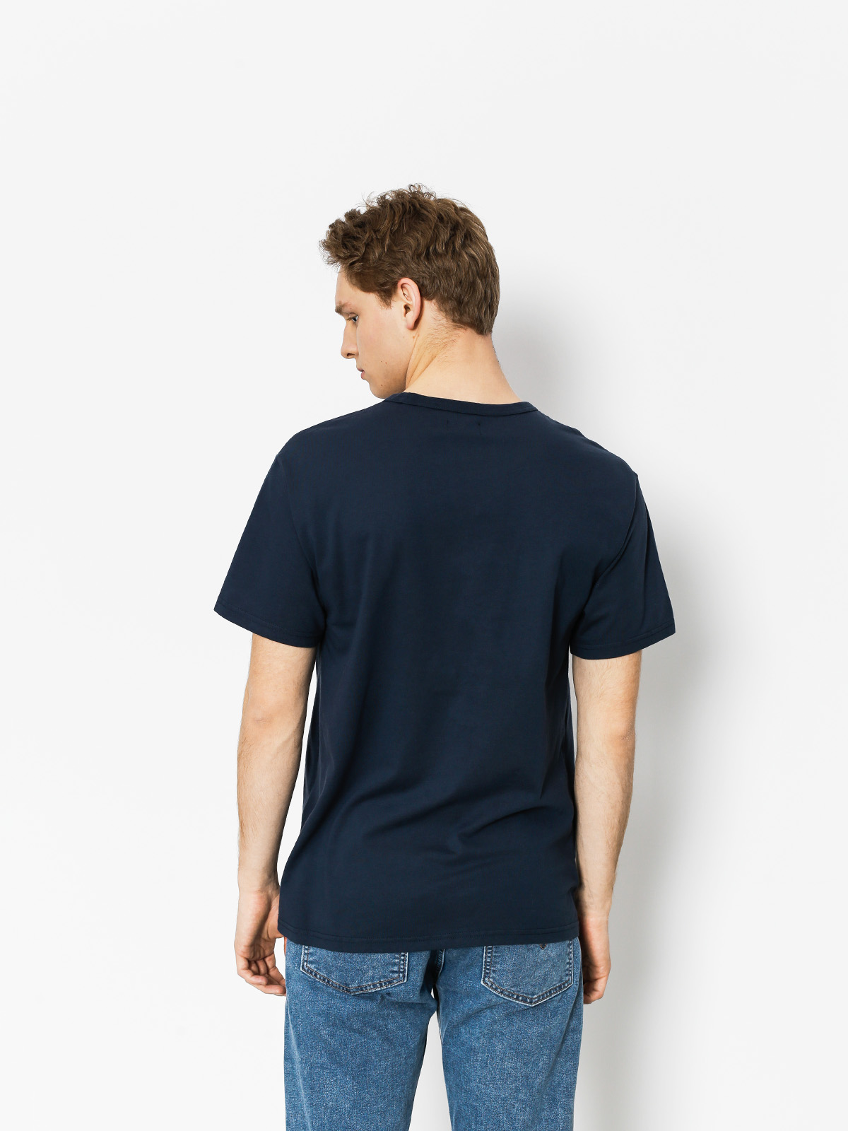 Levi s T shirt Graphic Logo Small navy blue navy