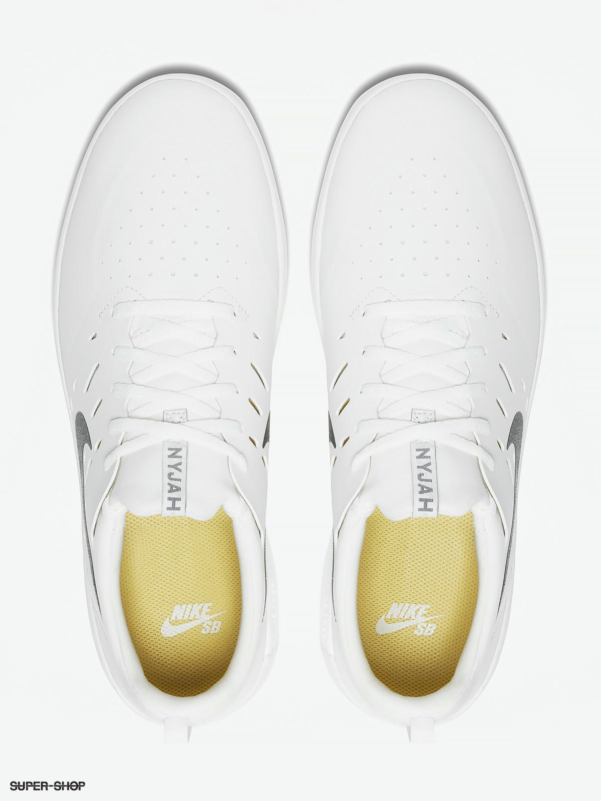 Nike SB Shoes Sb Nyjah Free (summit white/anthracite lemon