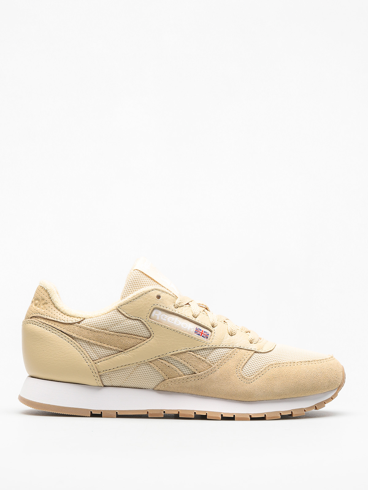 Reebok Shoes Cl Leather Estl Wmn (straw/white)