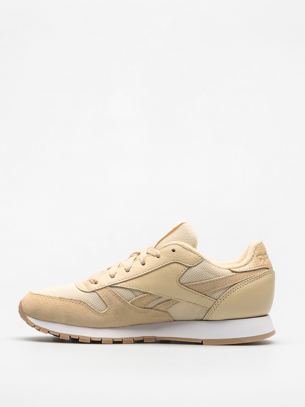Reebok Shoes Cl Leather Estl Wmn (straw/white)
