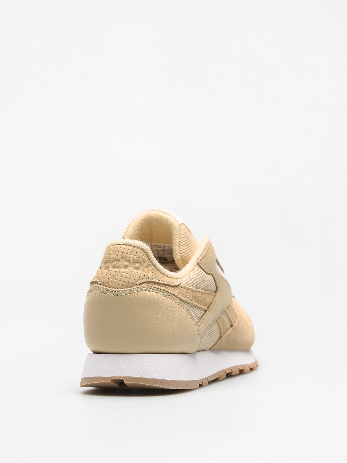 Reebok Shoes Cl Leather Estl Wmn (straw/white)