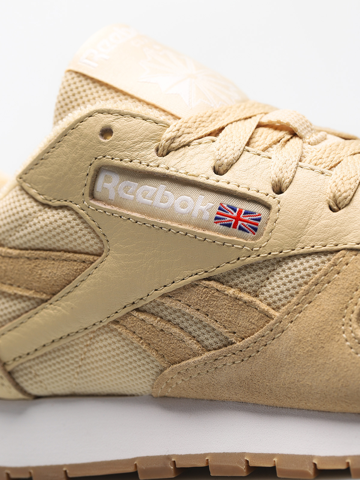Reebok Shoes Cl Leather Estl Wmn (straw/white)