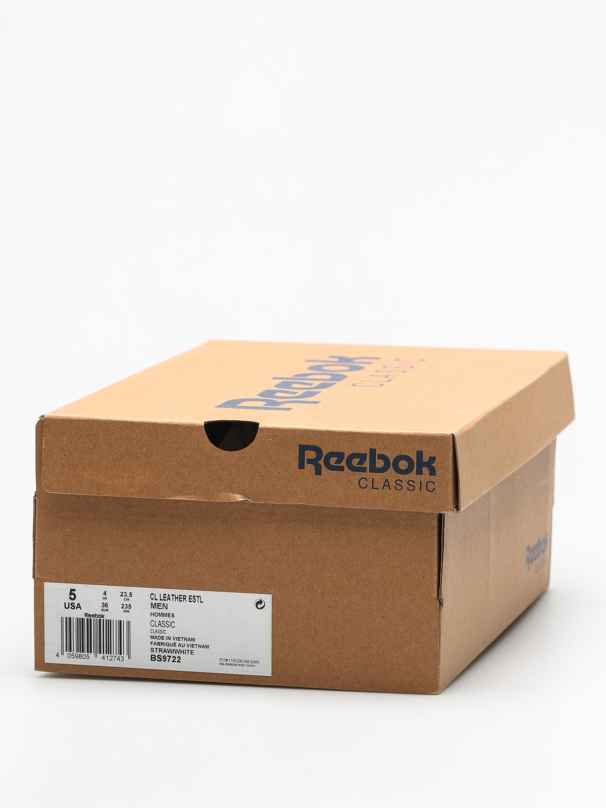 Reebok Shoes Cl Leather Estl Wmn (straw/white)