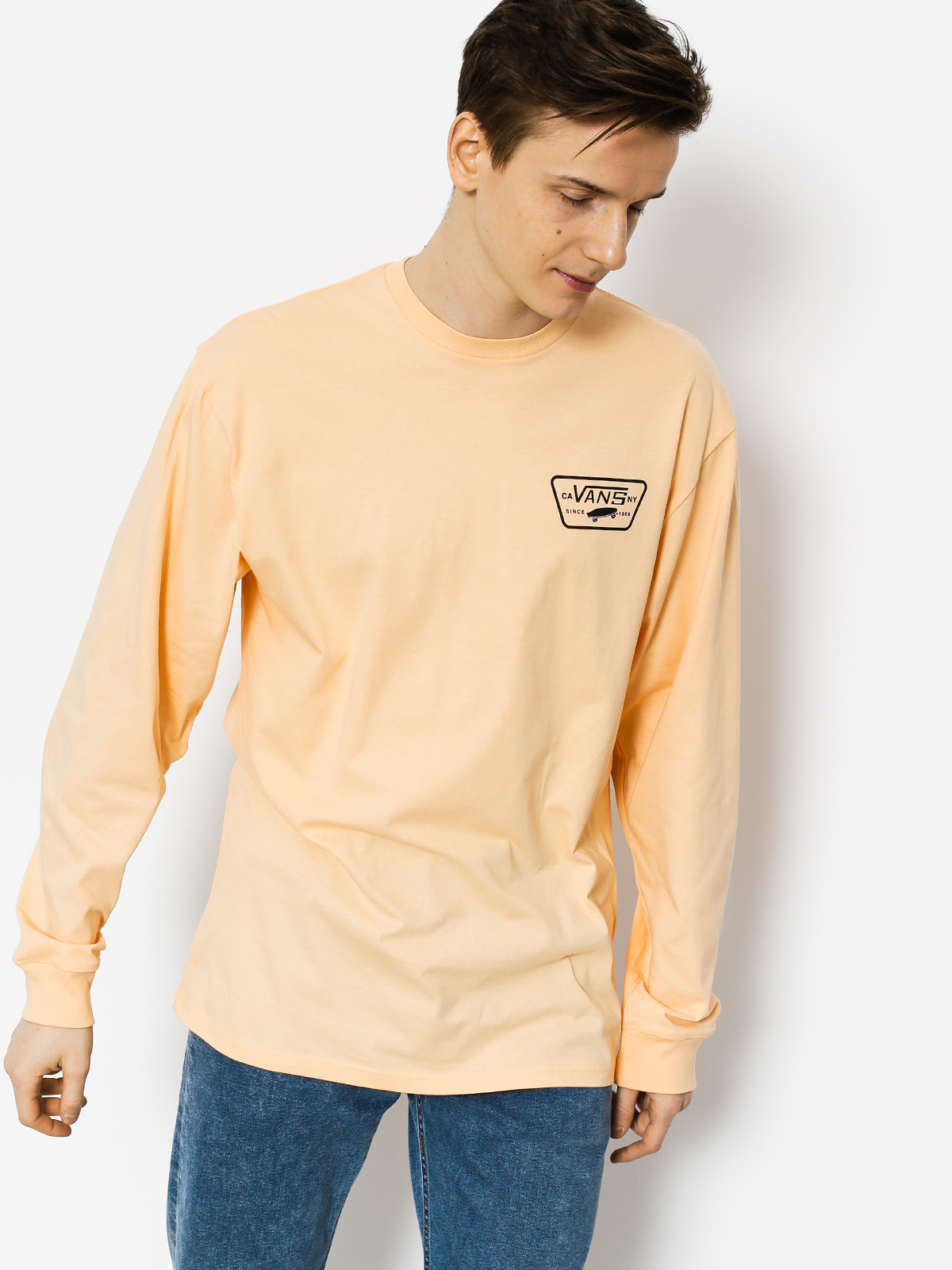 Vans Longsleeve Full Patch Back (apricot/ice black)