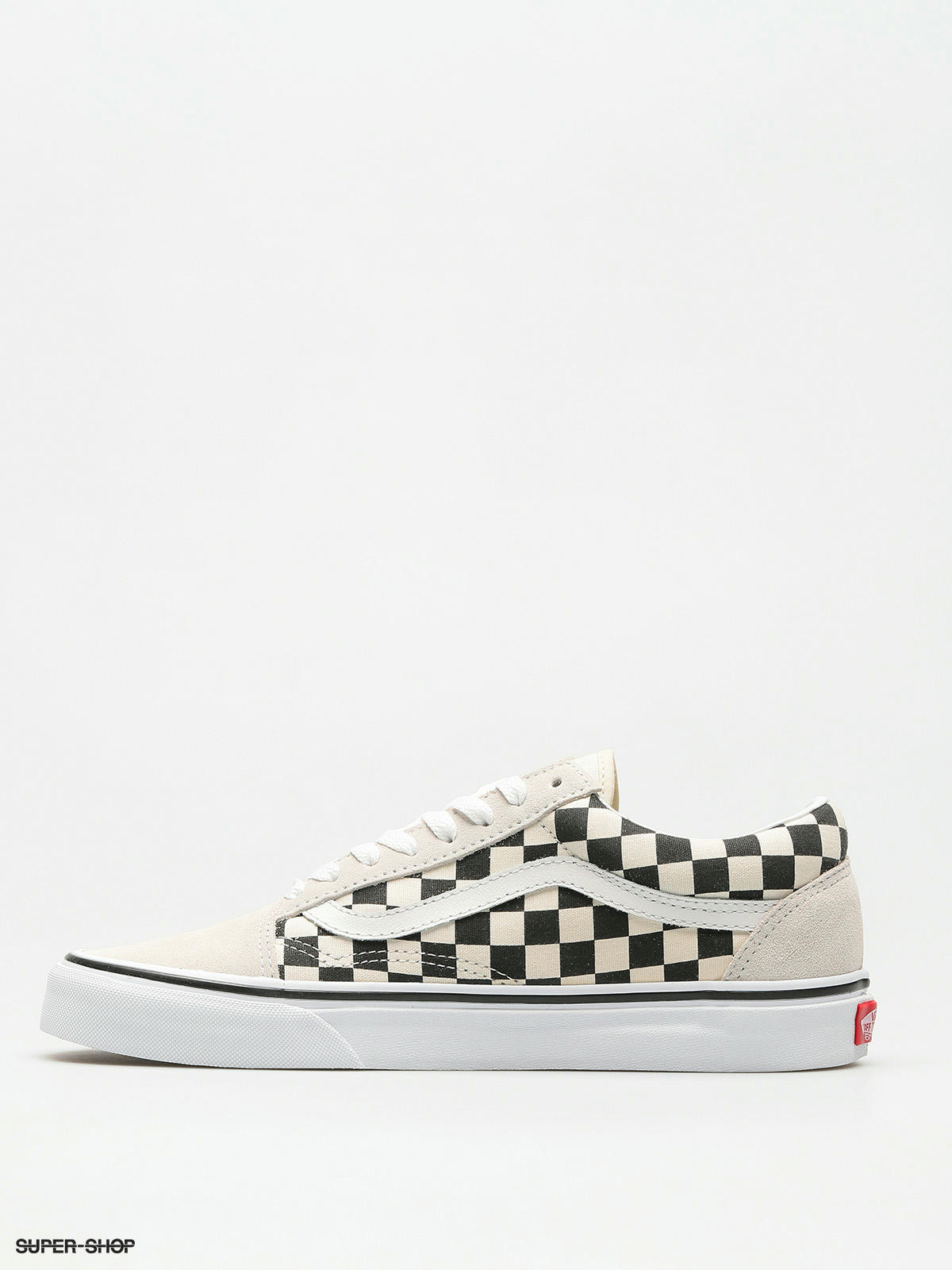 old skool grey checkered vans