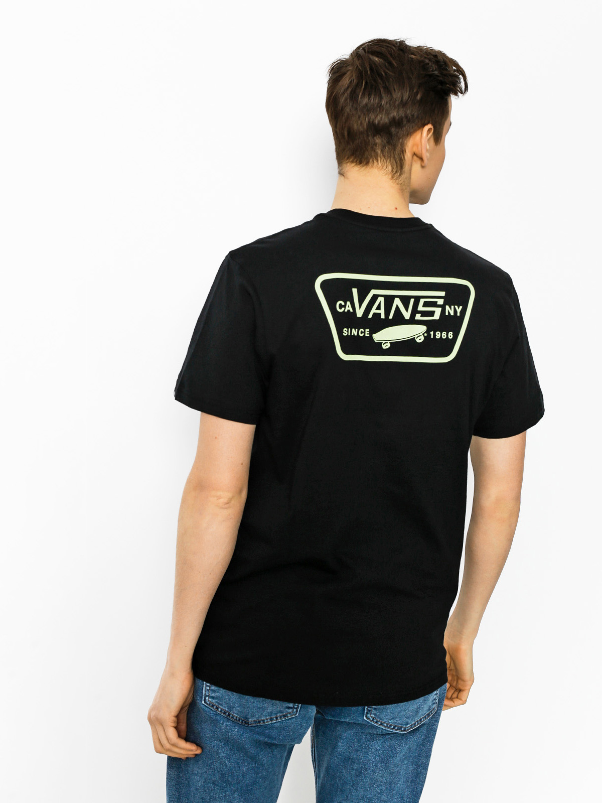Vans T-shirt Full Patch Back (black ambrosia)