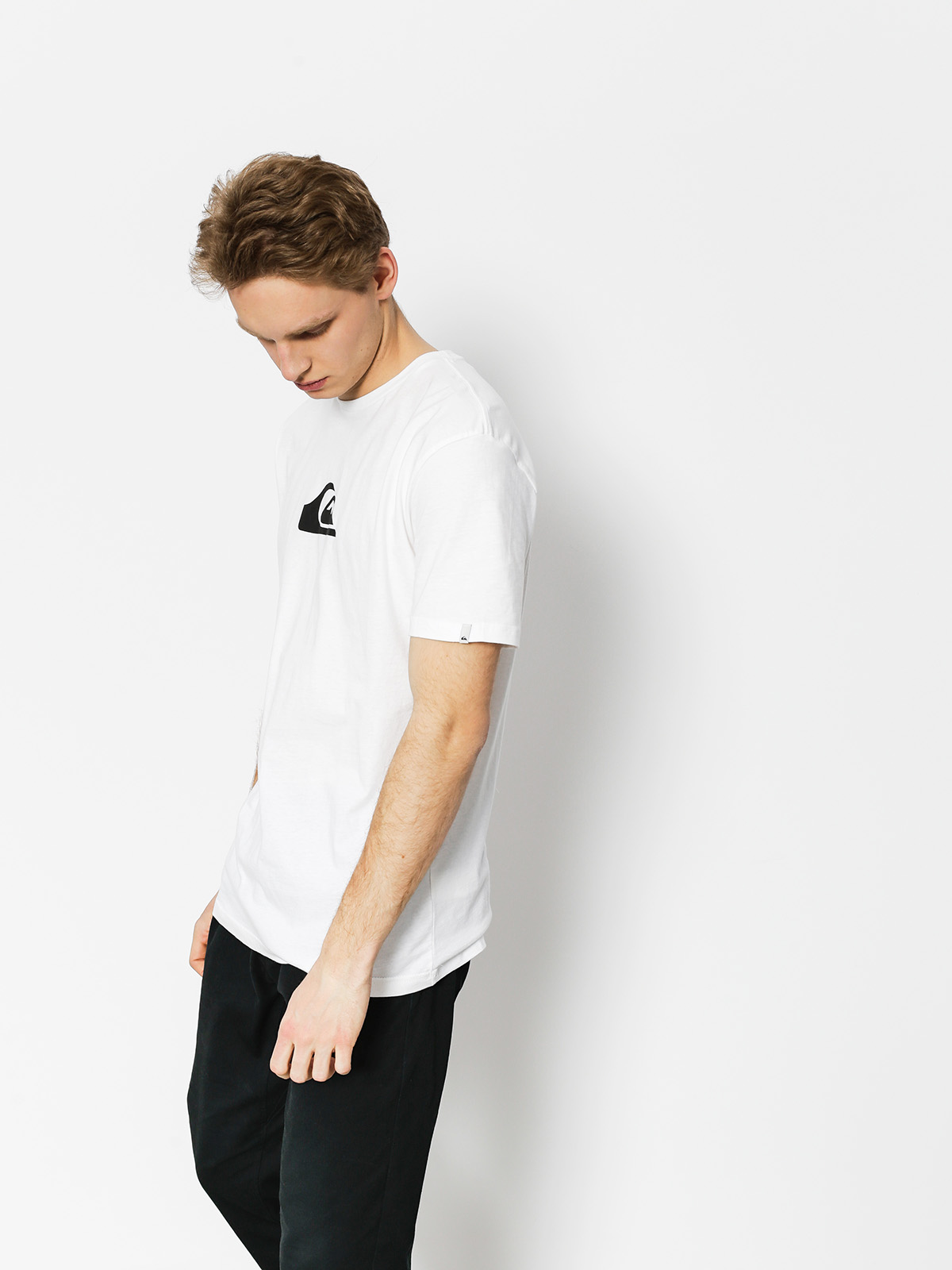 Quiksilver T-shirt Classic Comp Logo (white)
