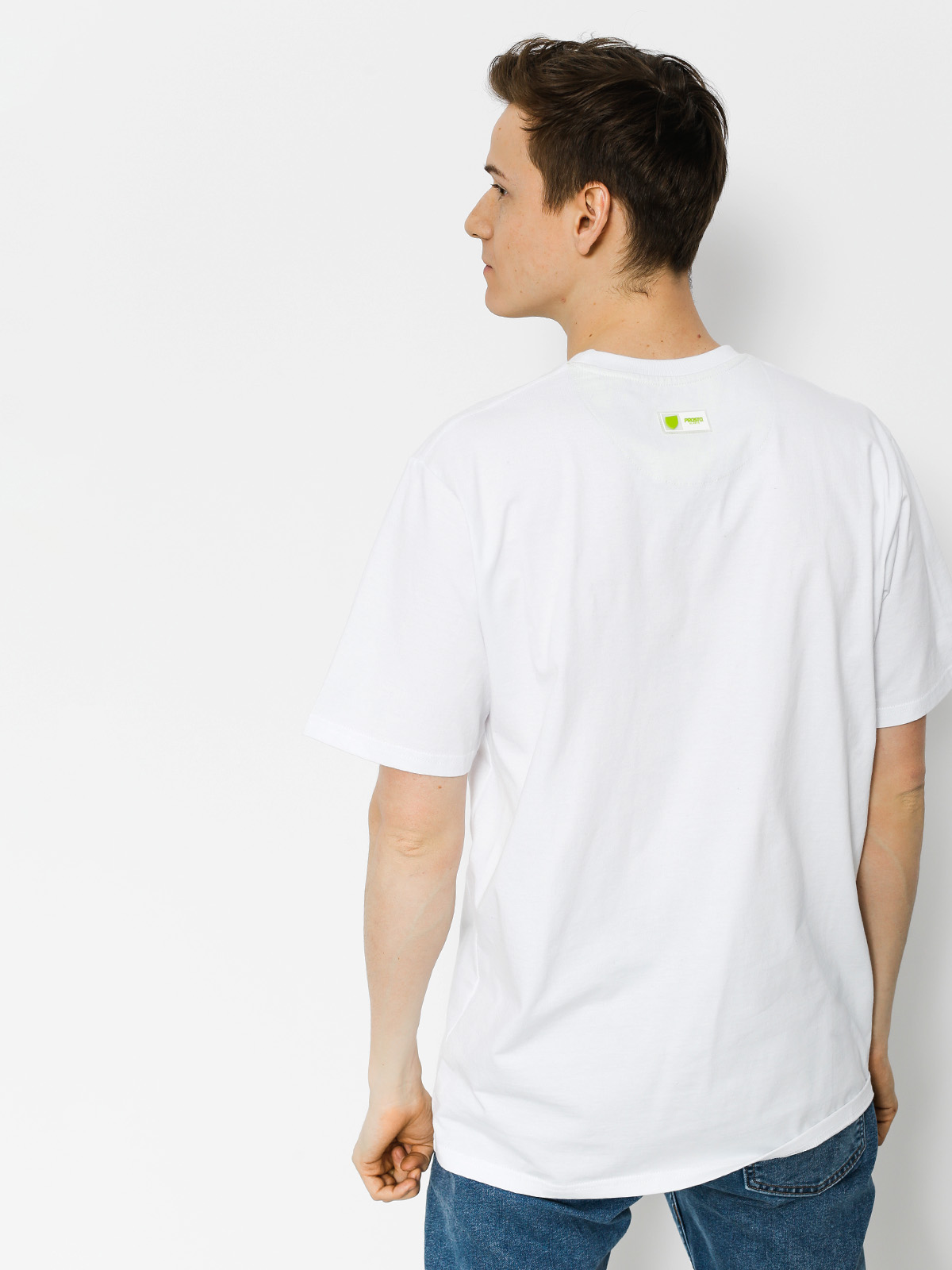 Prosto T-shirt Jaquard (white)