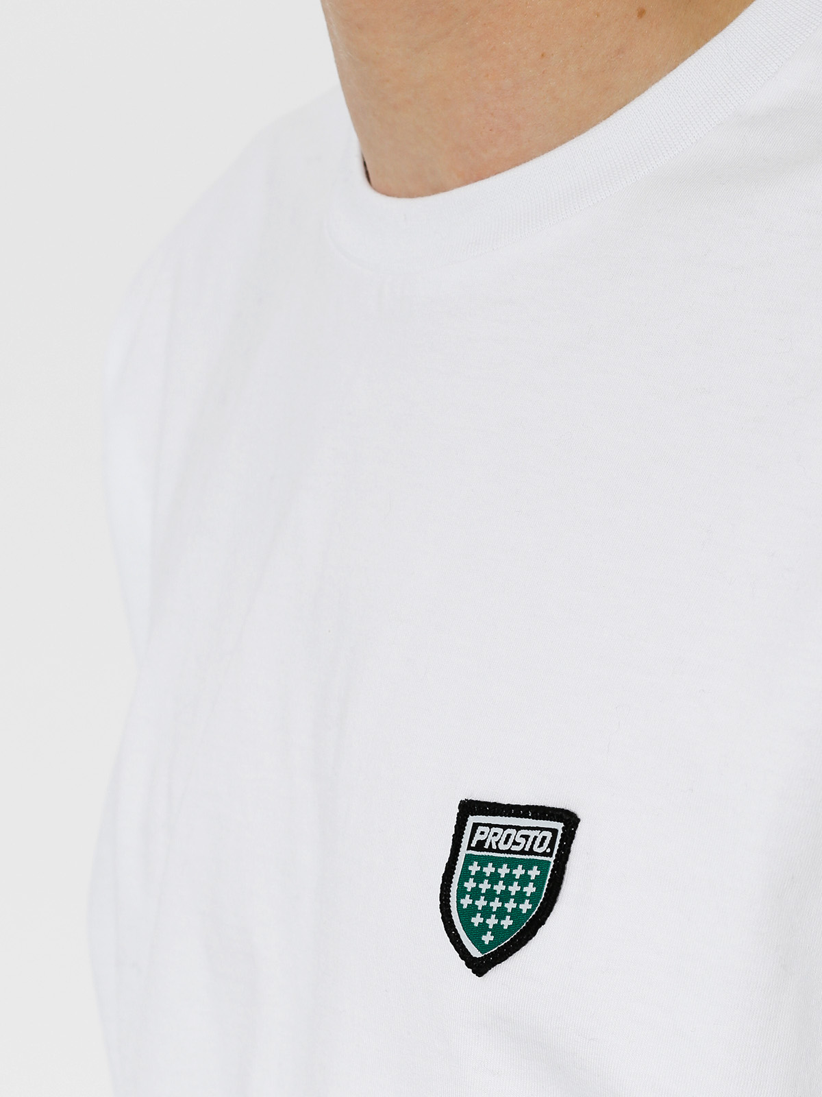 Prosto T-shirt Jaquard (white)