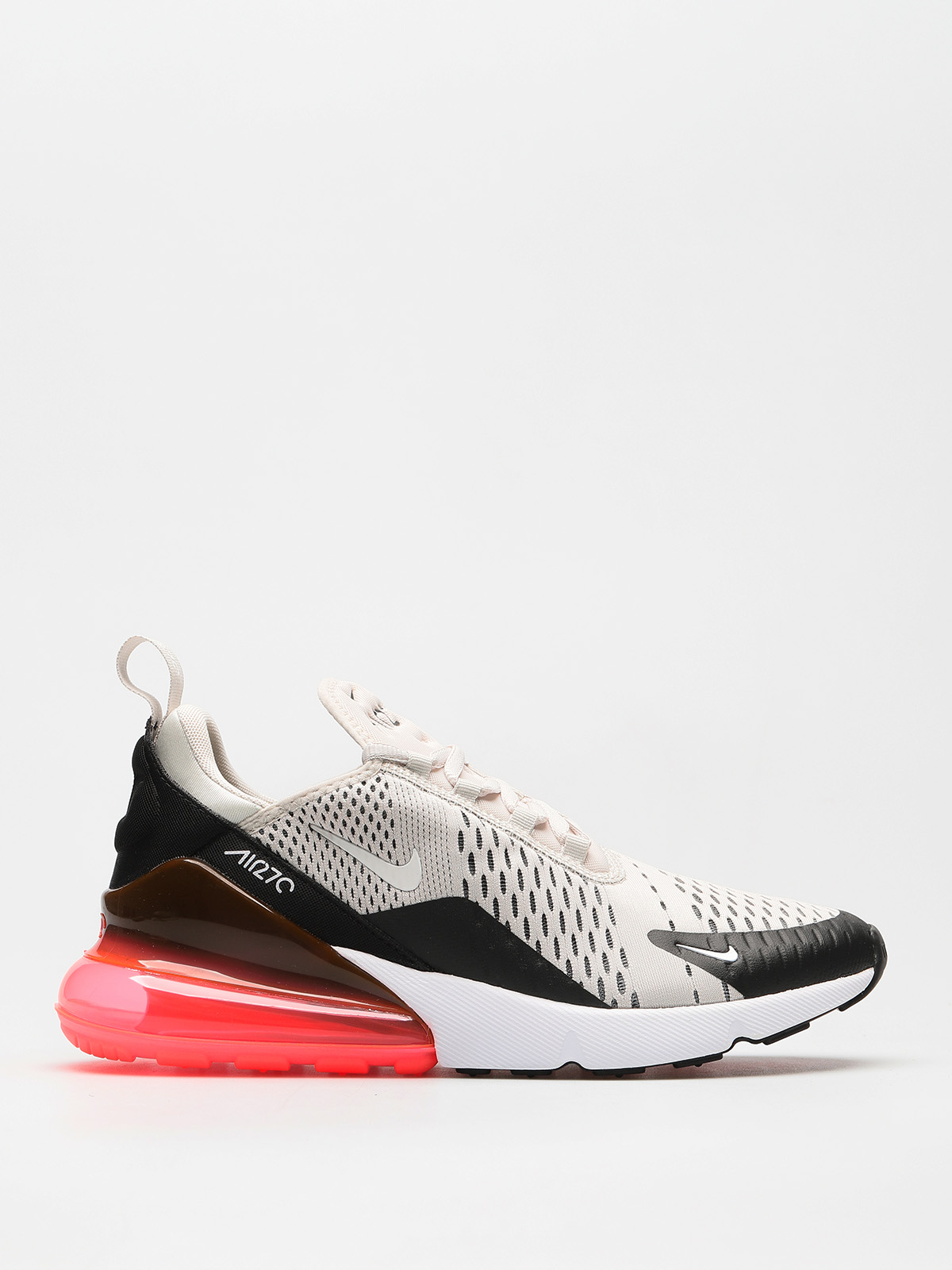 Nike Air Max 270 Schuhe (black/light bone hot punch white)