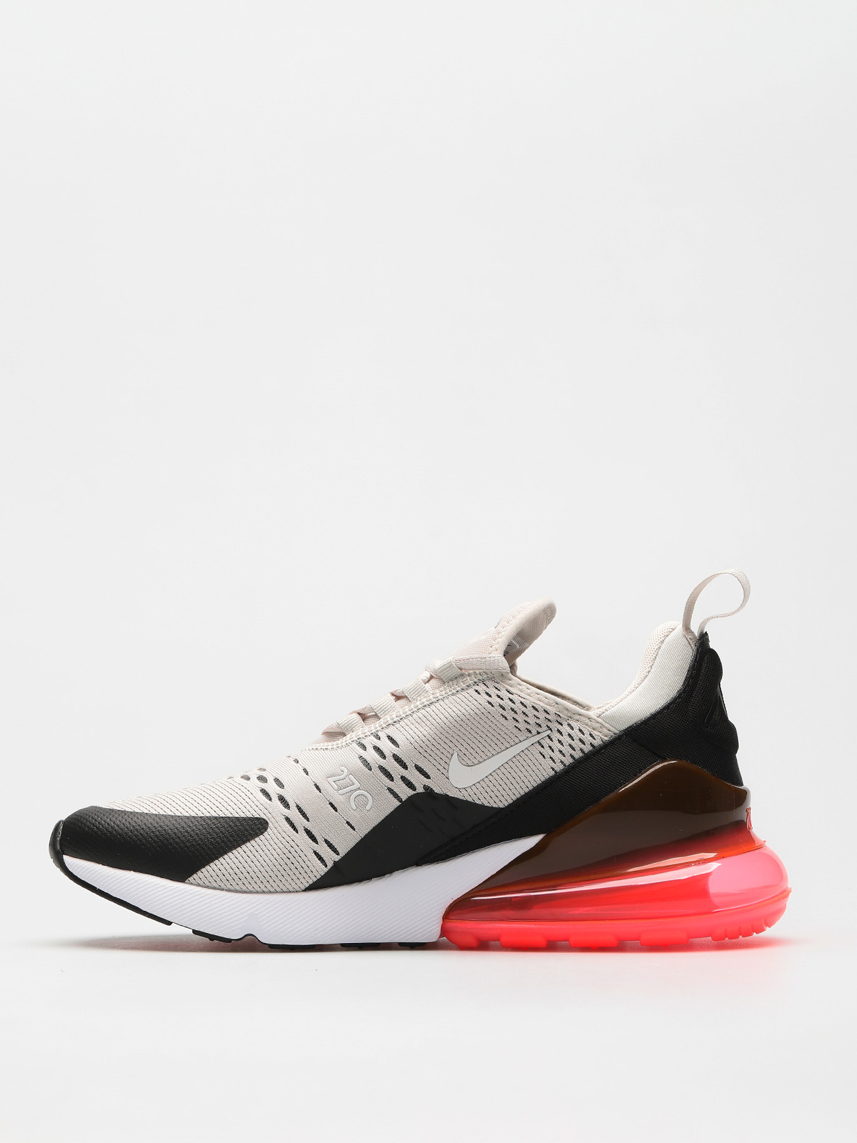 Nike Air Max 270 Schuhe (black/light bone hot punch white)